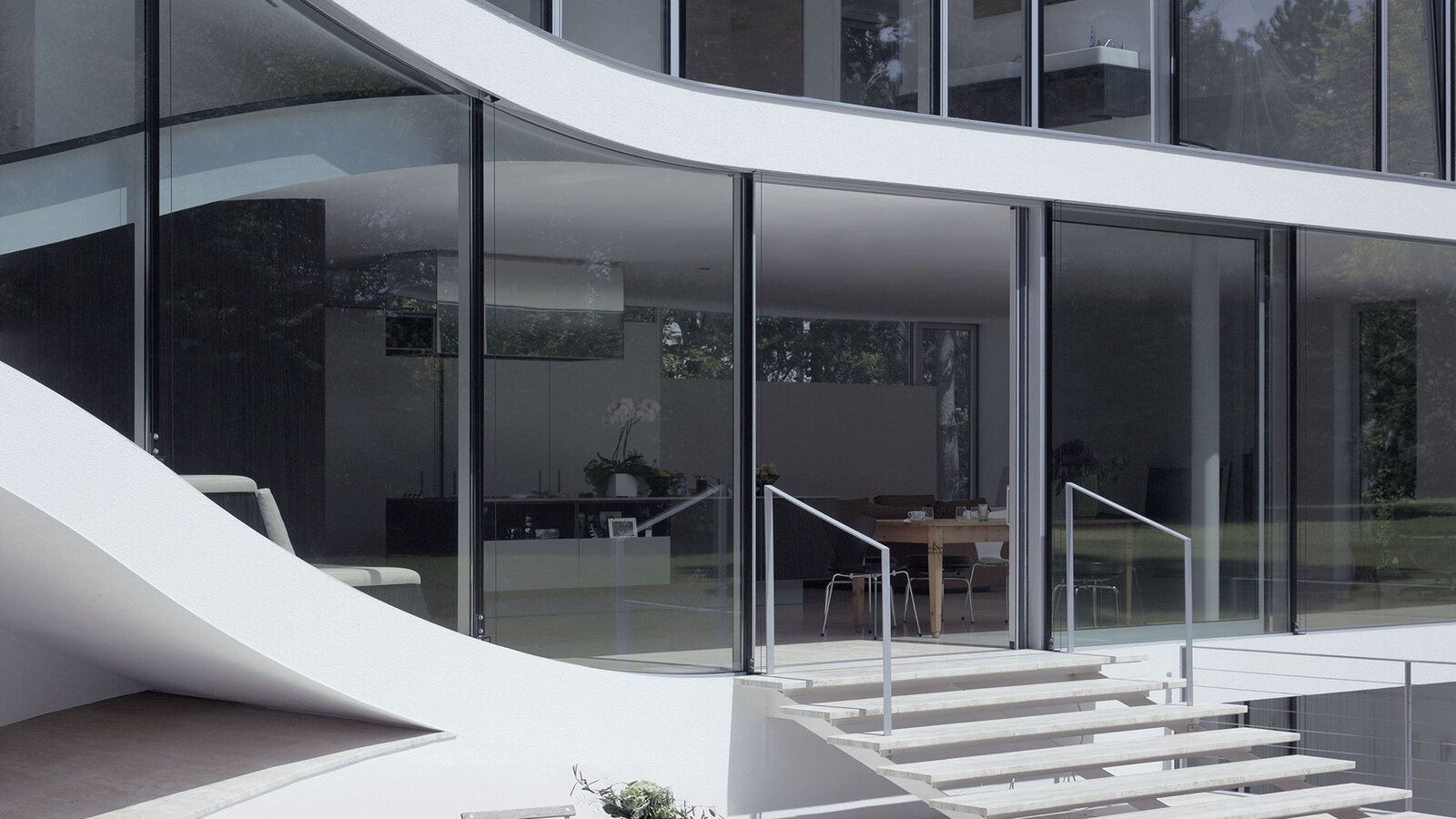 Schiebetür für exklusive Villa